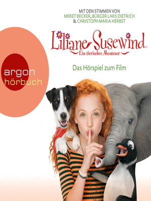 cover image of Liliane Susewind--Das Originalhörspiel zum Kinofilm